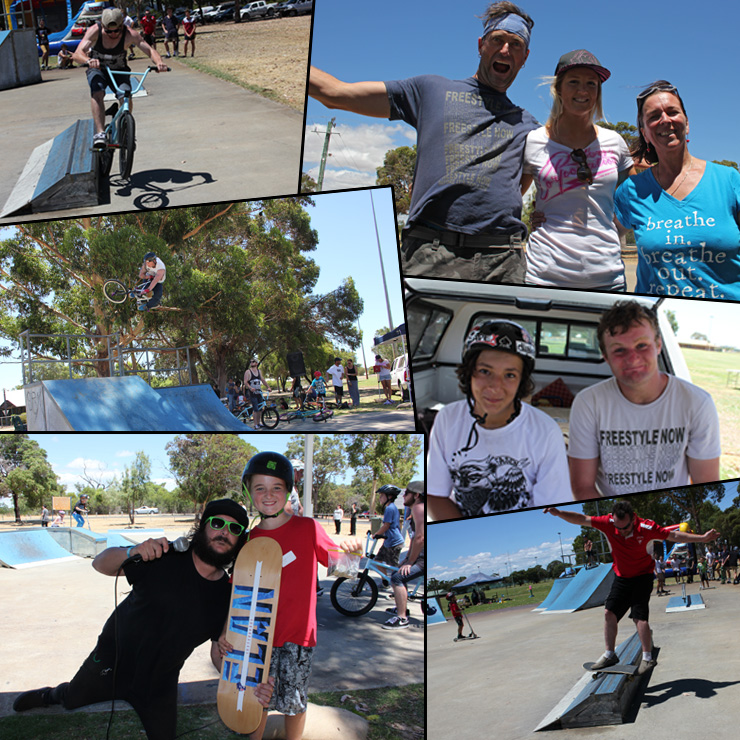 Australind skatepark fundraiser febuary 2014 montage